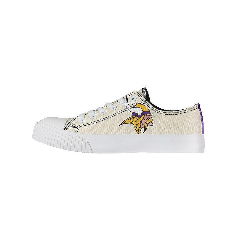 Womens FOCO Cream Ohio State Buckeyes Low Top Canvas Shoes Product Image