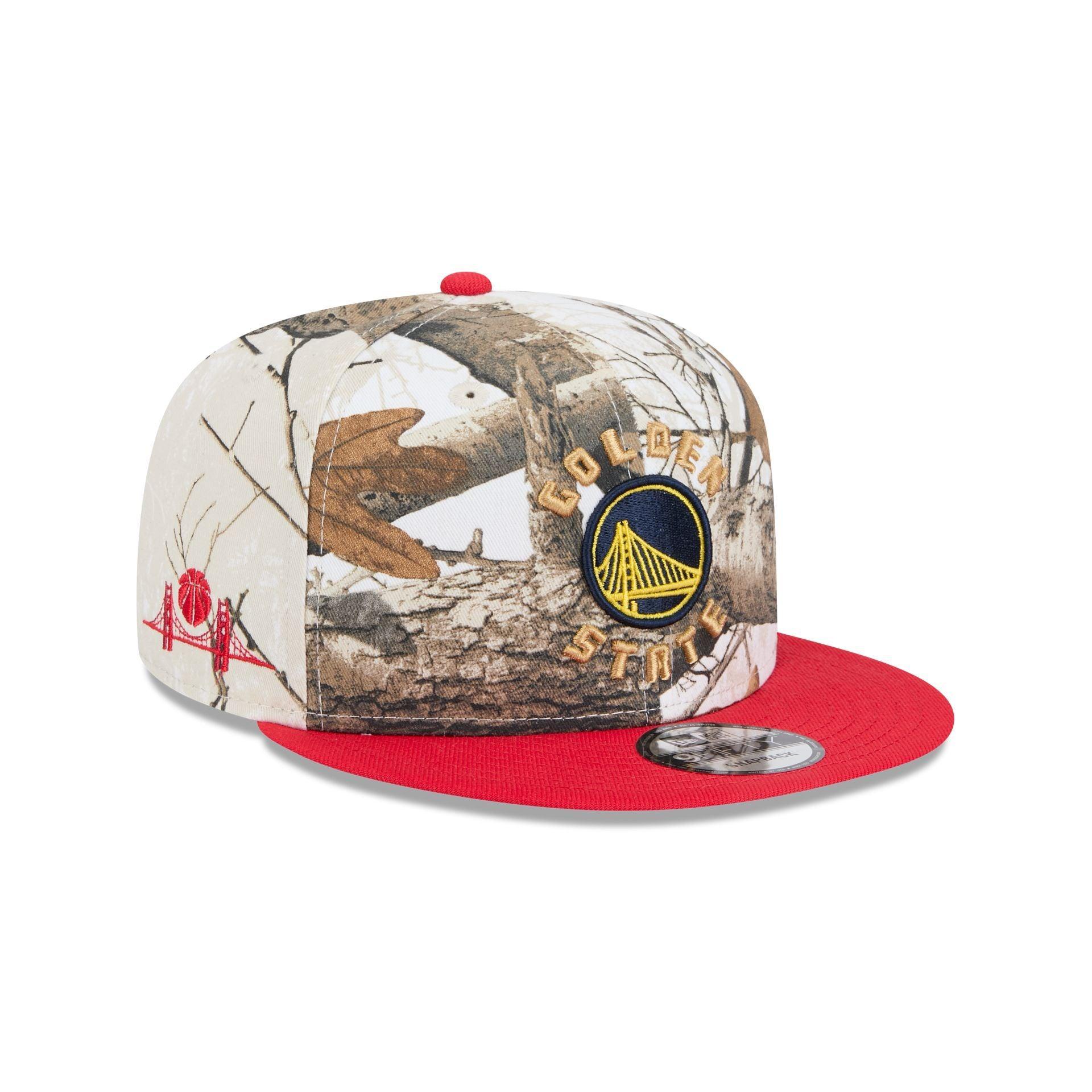 Golden State Warriors 2024 Country x City Realtree 9FIFTY Snapback Hat Male Product Image