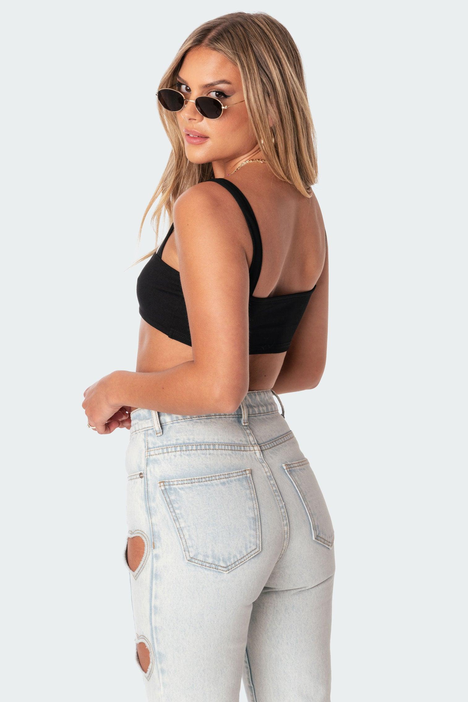 Valeria V Crop Top Product Image