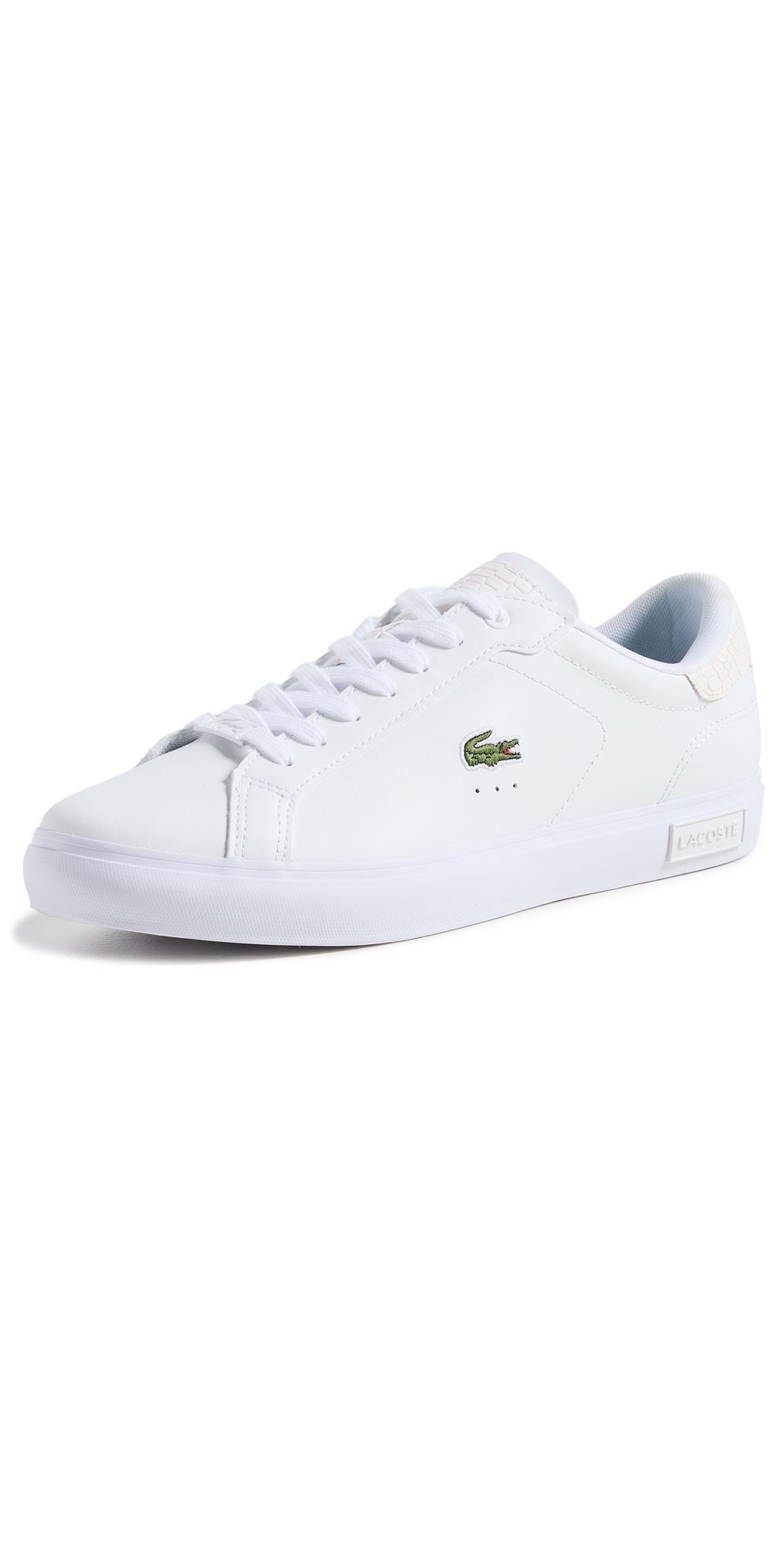 Lacoste Mens Lacoste Powercourt 1121 - Mens Shoes White Product Image