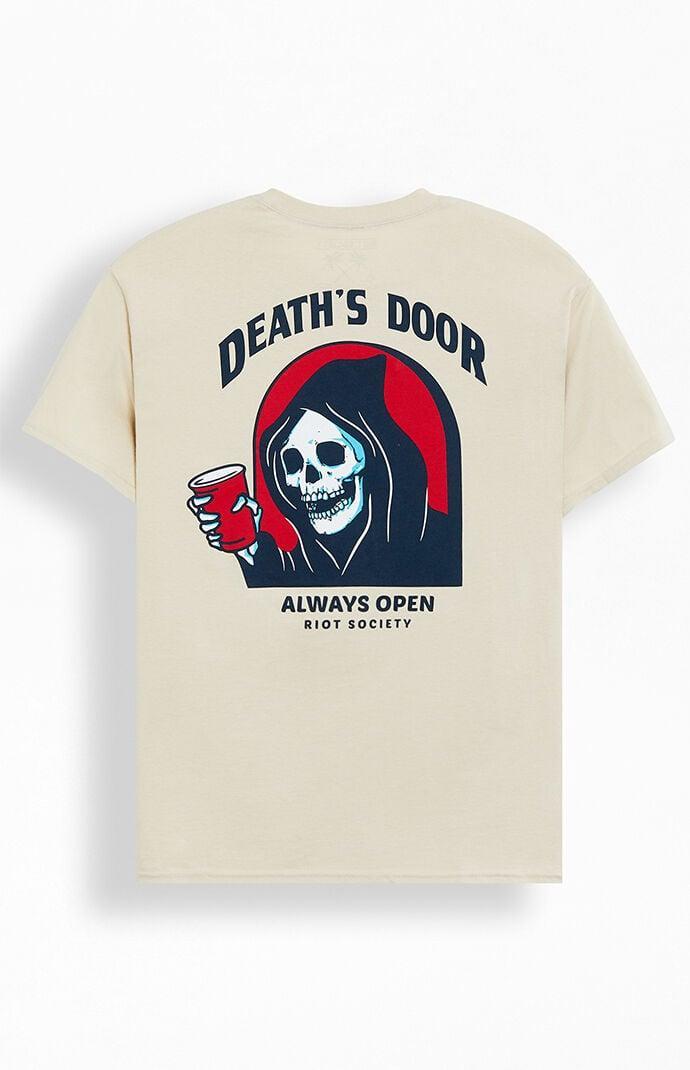 Riot Society Men's Deaths Door T-Shirt Product Image