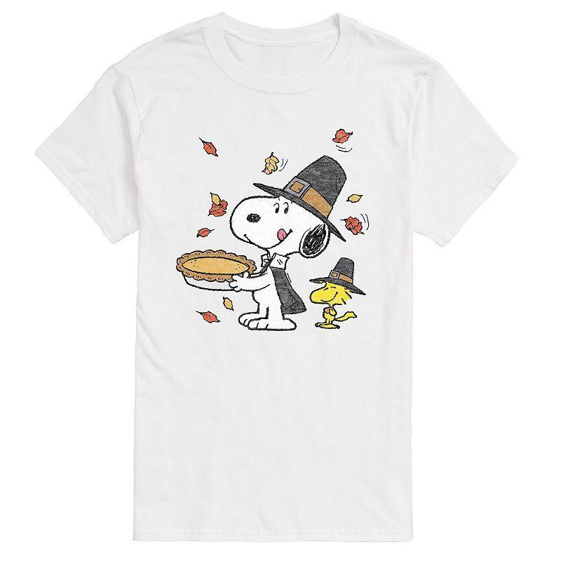 Big & Tall Peanuts Thanksgiving Scene, Mens Product Image