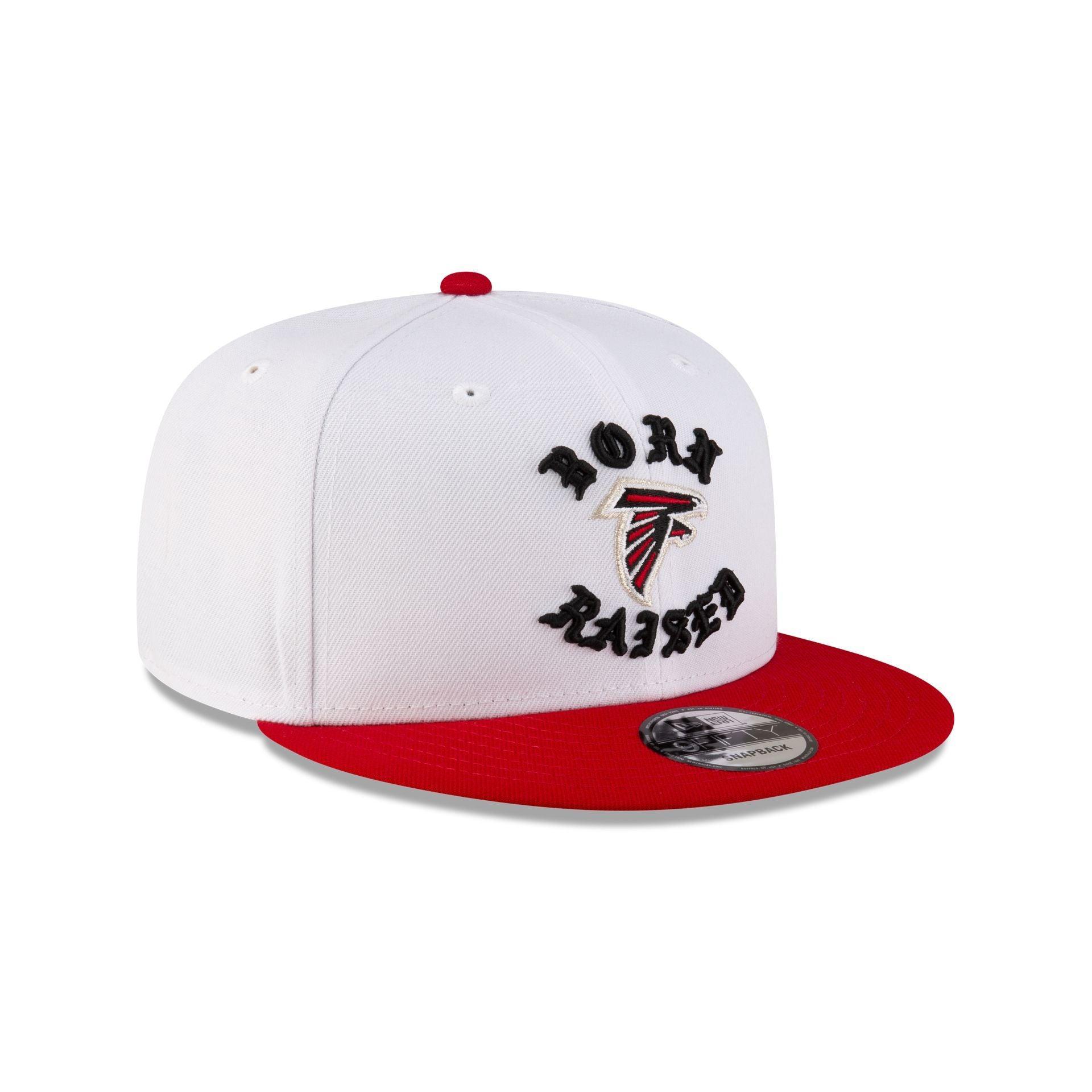 Born x Raised Atlanta Falcons White 9FIFTY Snapback Male Product Image