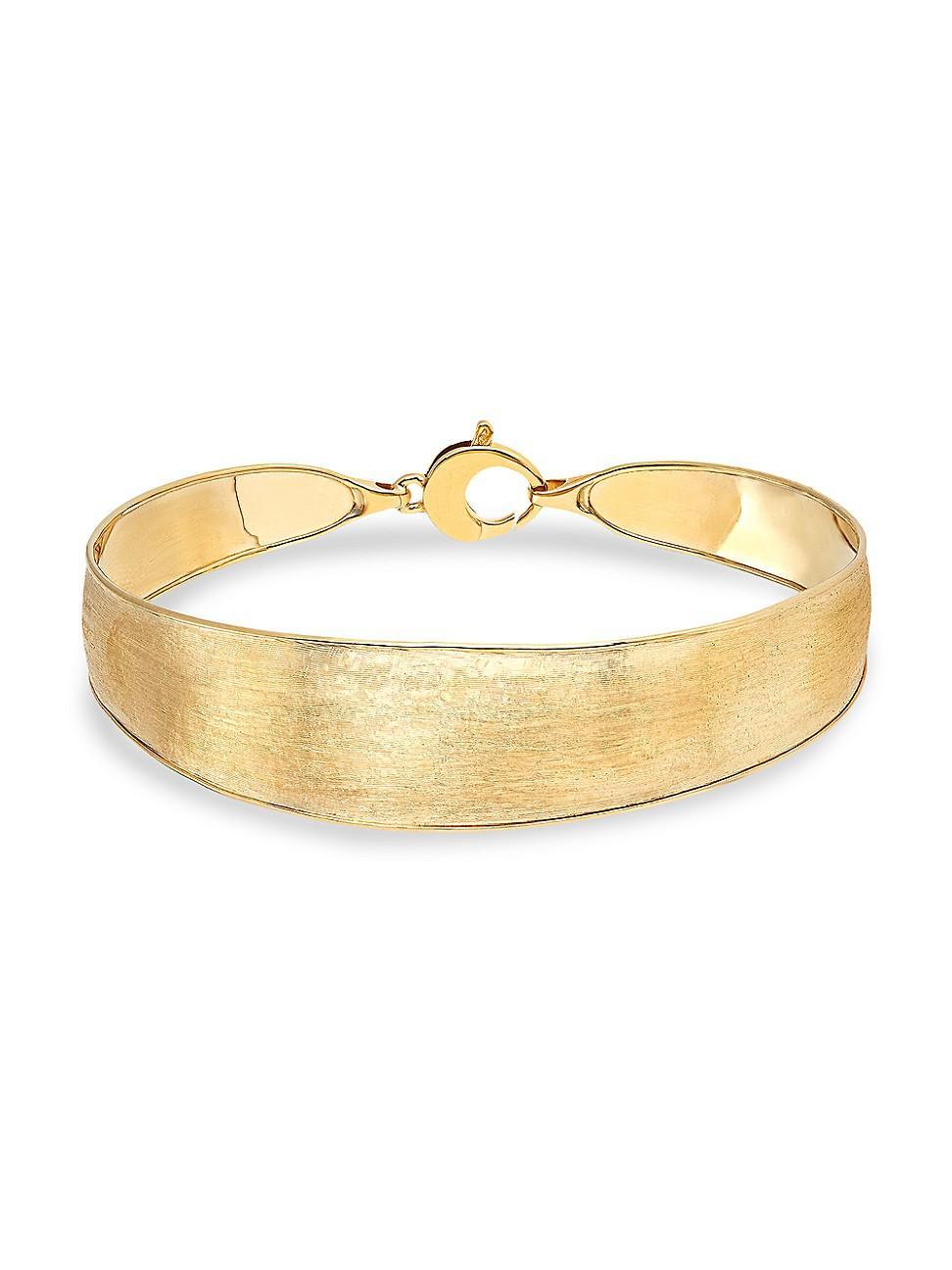 Womens Lunaria 18K Yellow Gold Bangle Product Image