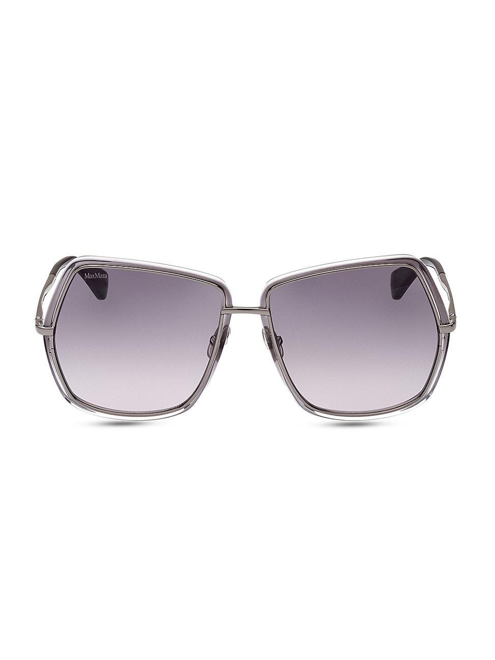 Max Mara Elsa3 Geometric Sunglasses, 61mm Product Image