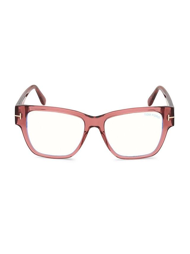 Womens 54MM Square Optical Glasses Product Image