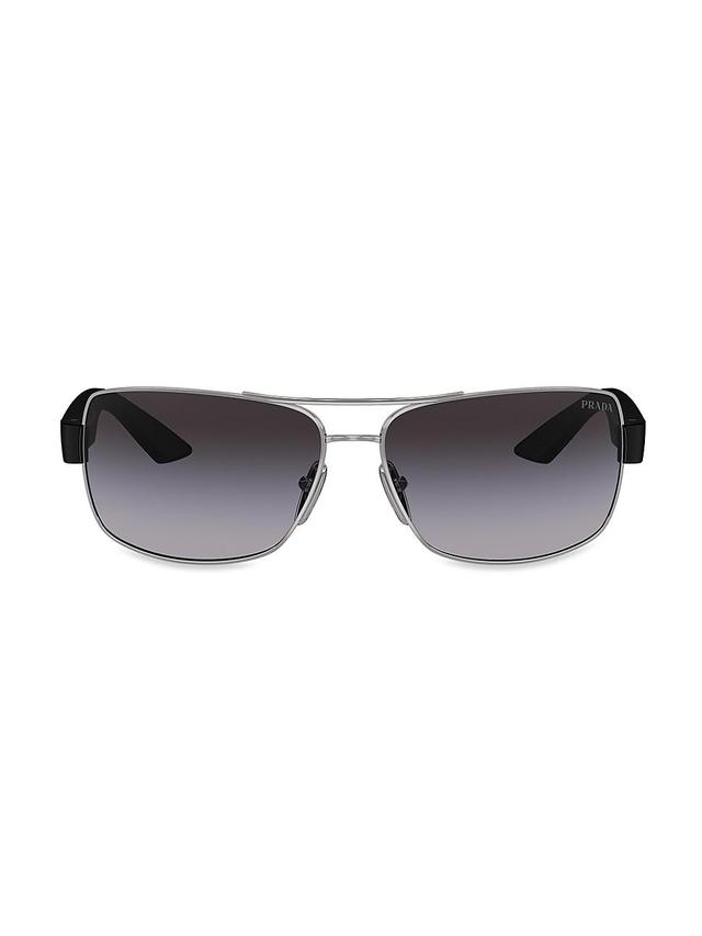 Mens 65MM 50ZS Pillow Sunglasses Product Image