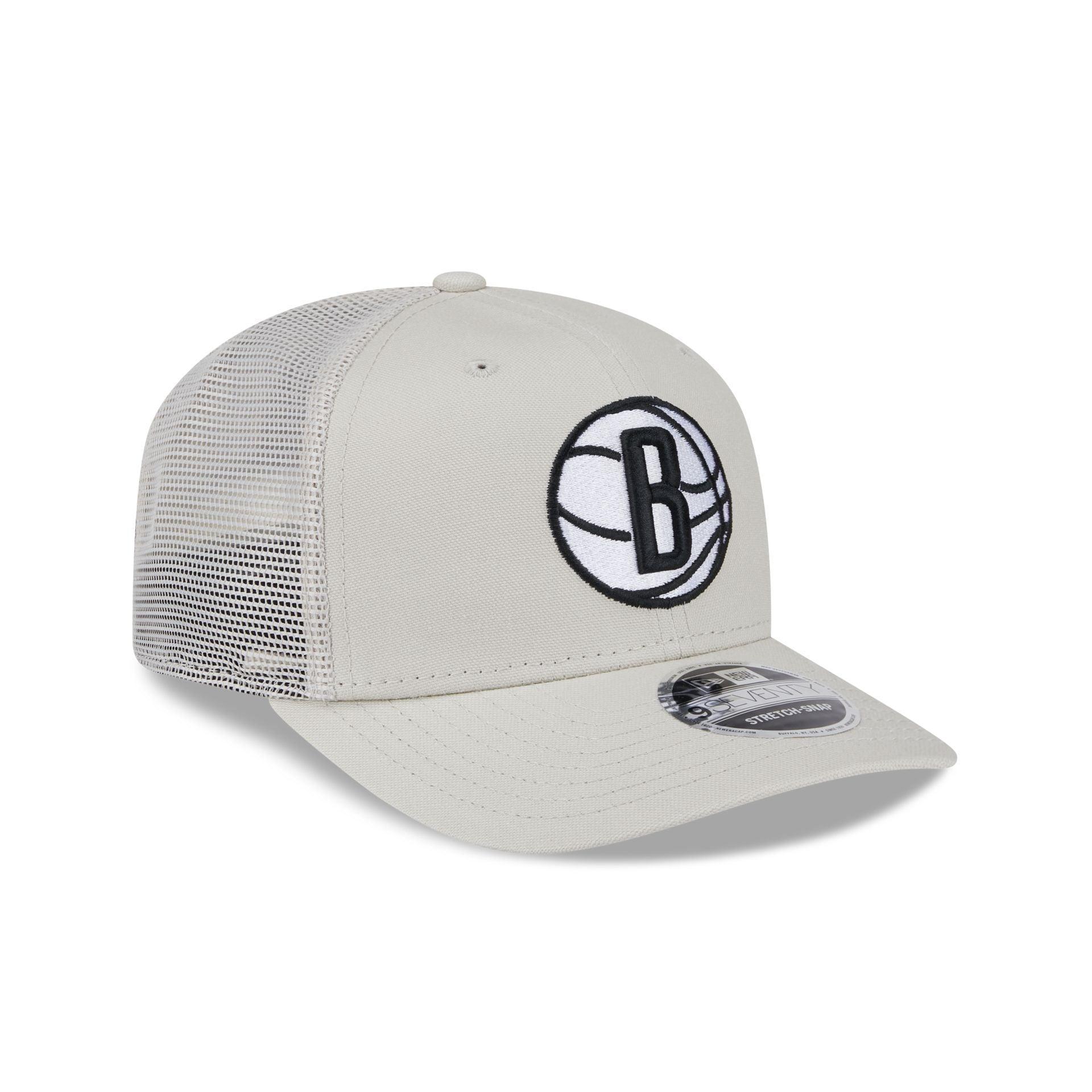 Brooklyn Nets Canvas 9SEVENTY Trucker Hat Male Product Image