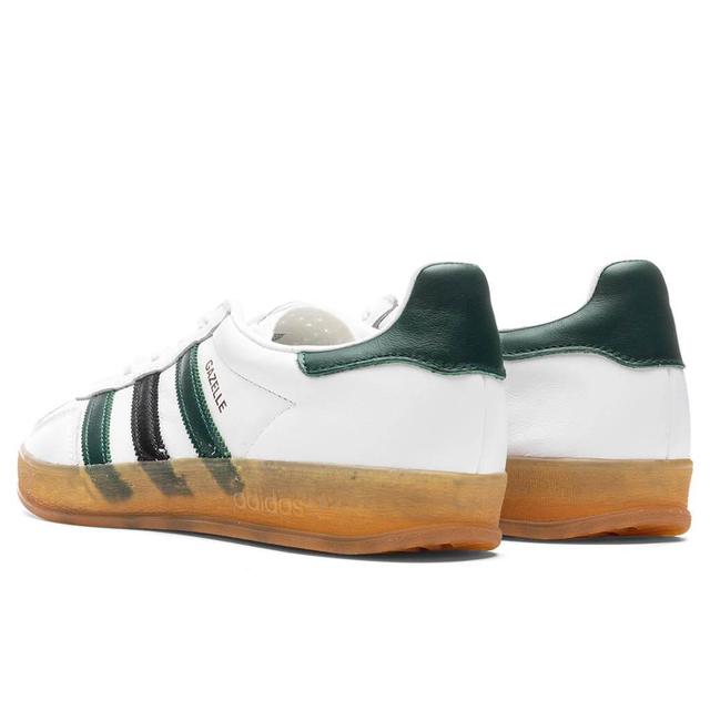 Women's Gazelle Indoor - White/Collegiate Green/Core Black Female Product Image