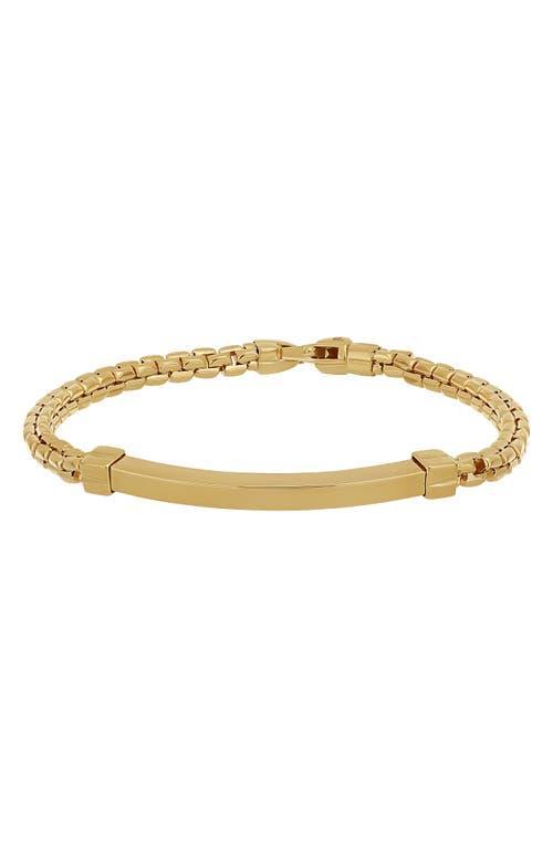 Bony Levy Mens 14K Gold ID Bracelet Product Image