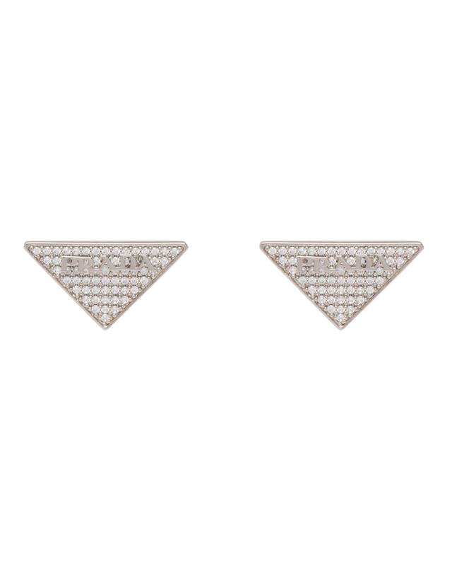 Crystal Logo Jewels zirconia earrings Product Image