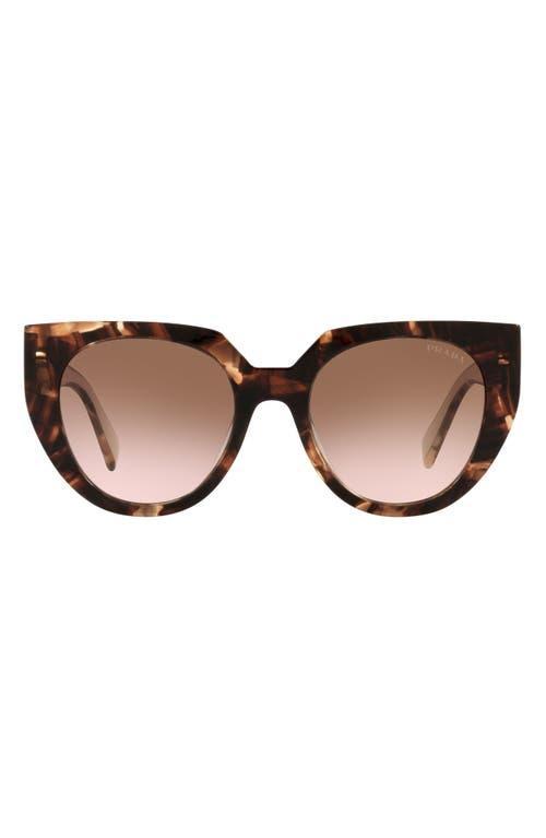 Prada Womens 14wsf 53mm Solid Cat Eye Sunglasses Product Image