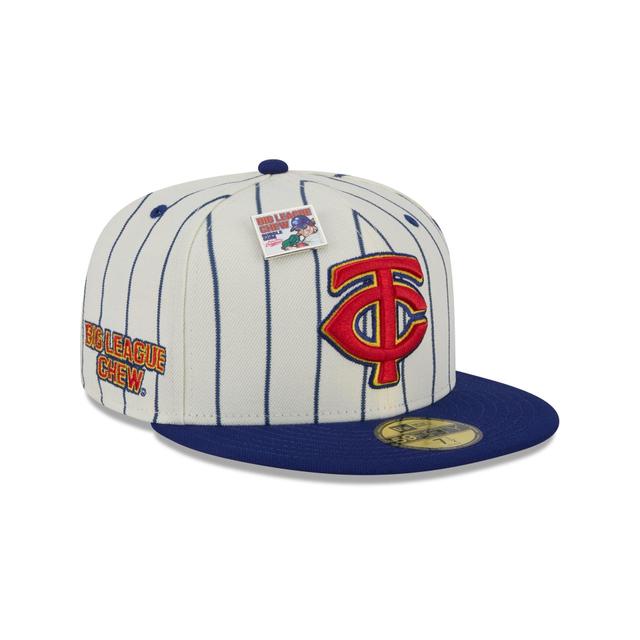 Big League Chew X Minnesota Twins Pinstripe 59FIFTY Fitted Hat Male Product Image