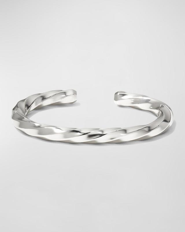 Mens 8MM Cable Edge Cuff Bracelet Product Image