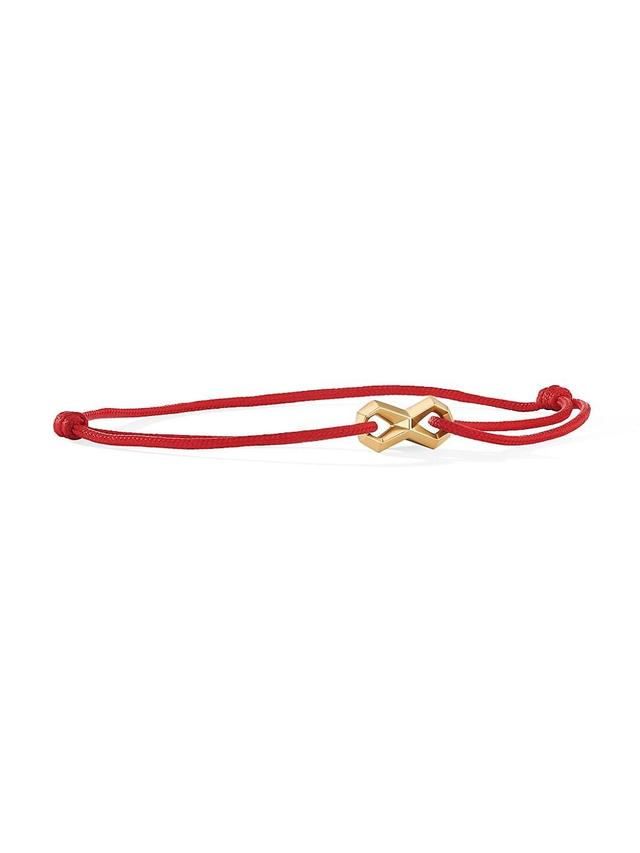 Mens Infinity Link Cord Bracelet Product Image