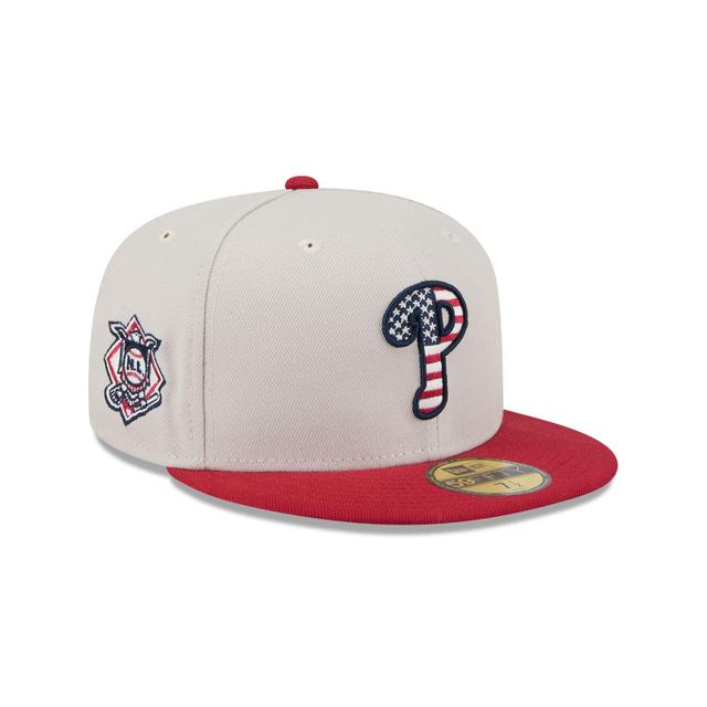 Philadelphia Phillies Independence Day 2024 59FIFTY Fitted Hat Male Product Image