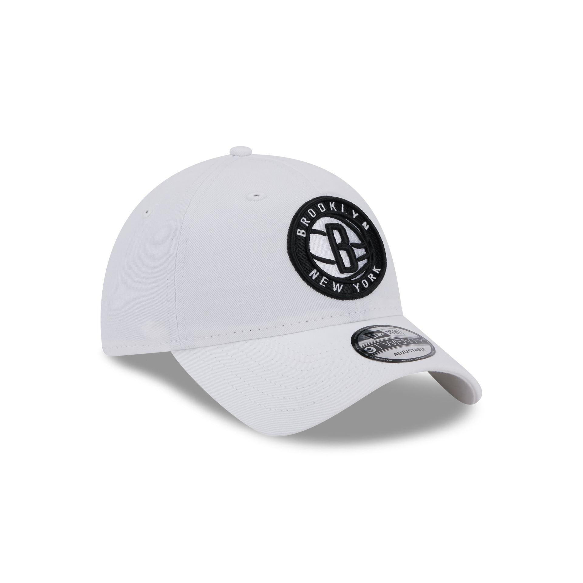 Brooklyn Nets White 9TWENTY Adjustable Hat Male Product Image