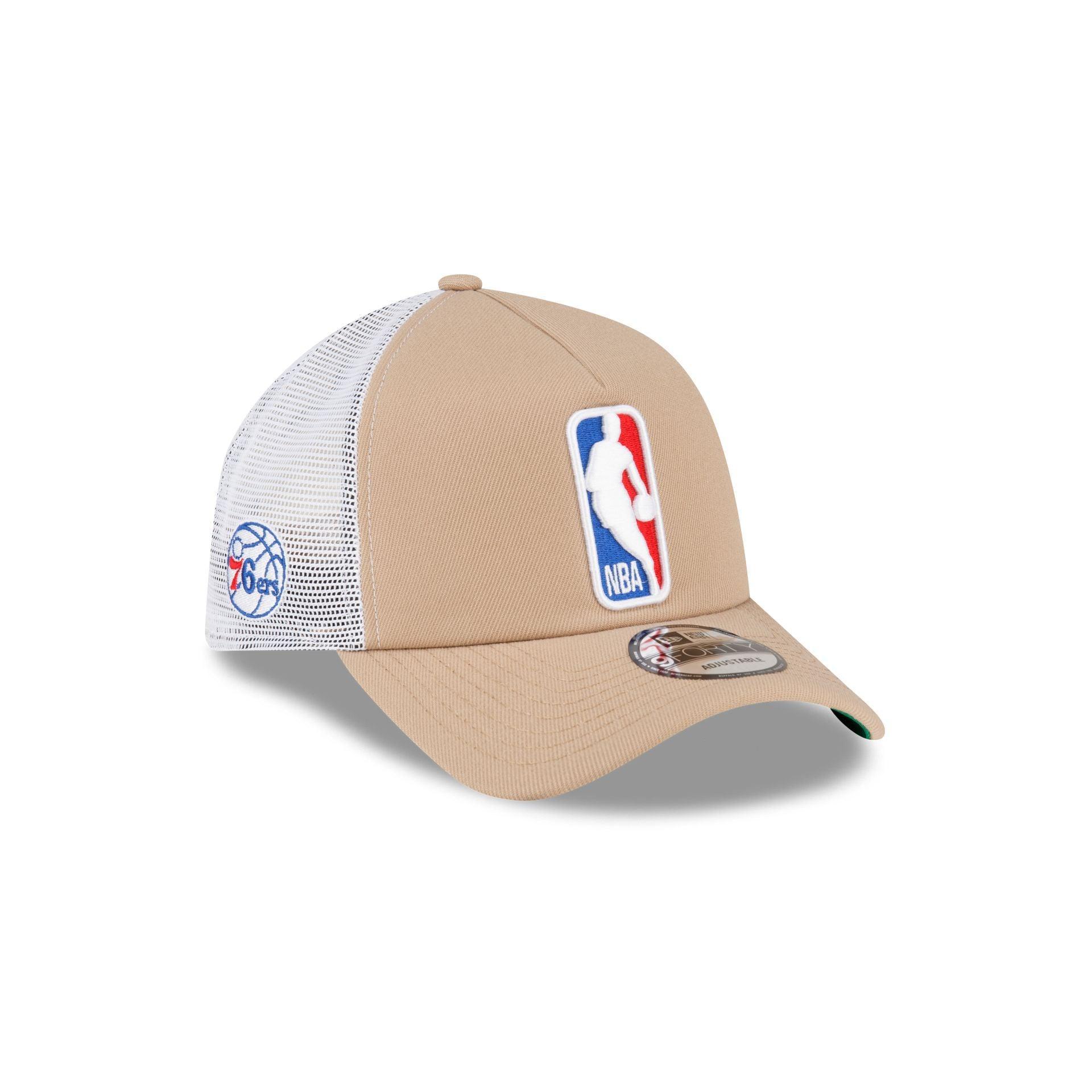 Philadelphia 76ers Logoman 9FORTY A-Frame Snapback Hat Male Product Image