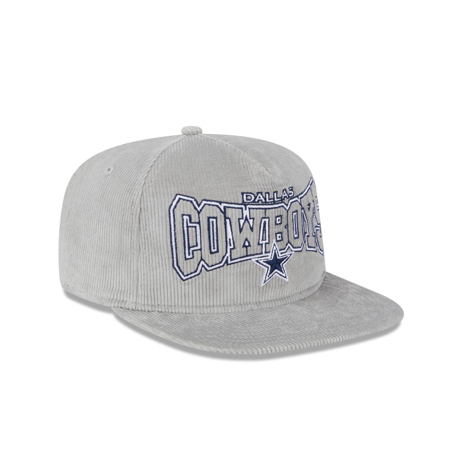 Dallas Cowboys Gray Cord Golfer Hat Male Product Image