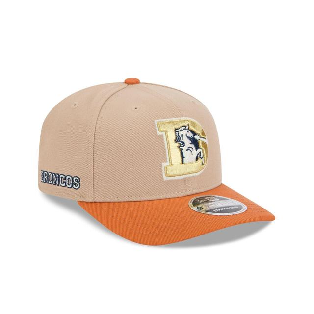 Denver Broncos Sandy Rust 9SEVENTY Snapback Hat Male Product Image