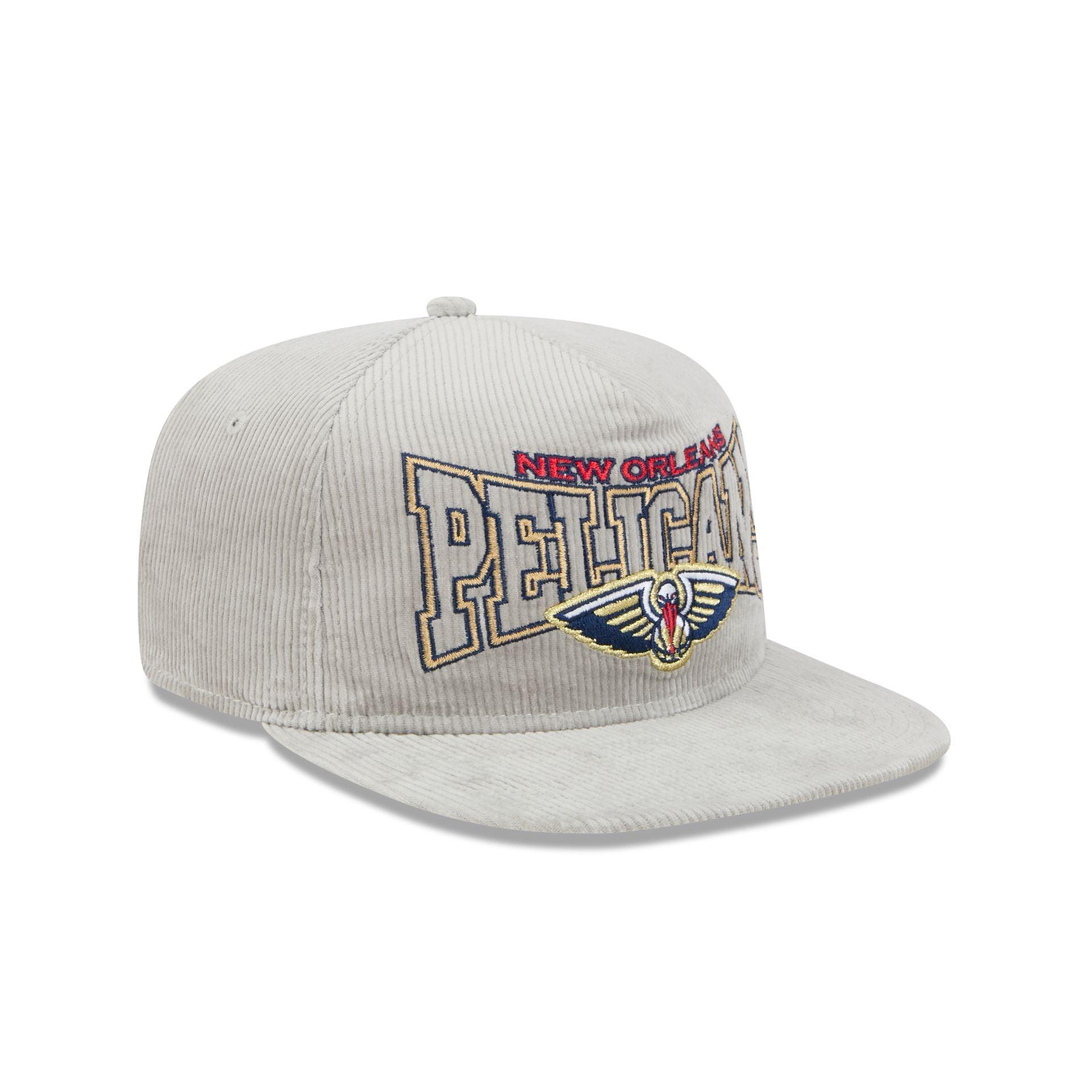 New Orleans Pelicans Gray Cord Golfer Hat Male Product Image