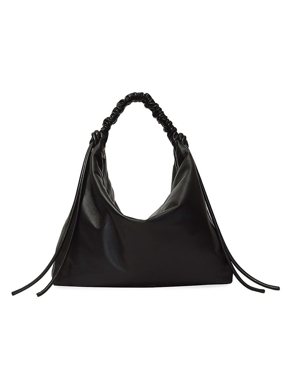 Proenza Schouler Large Drawstring Leather Hobo Product Image