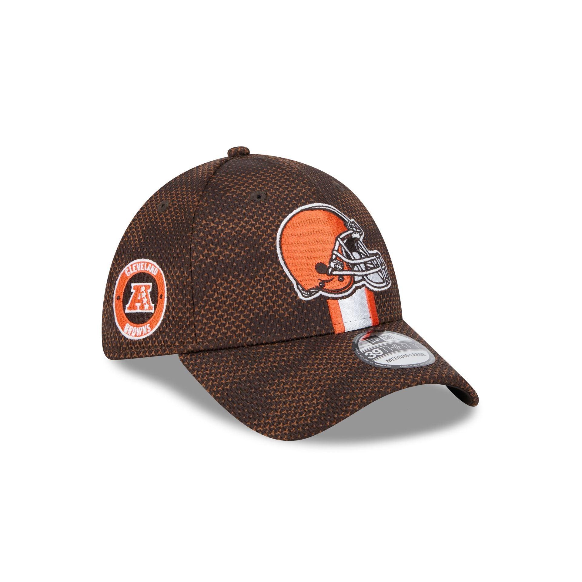 Cleveland Browns 2024 Sideline 39THIRTY Stretch Fit Hat Male Product Image