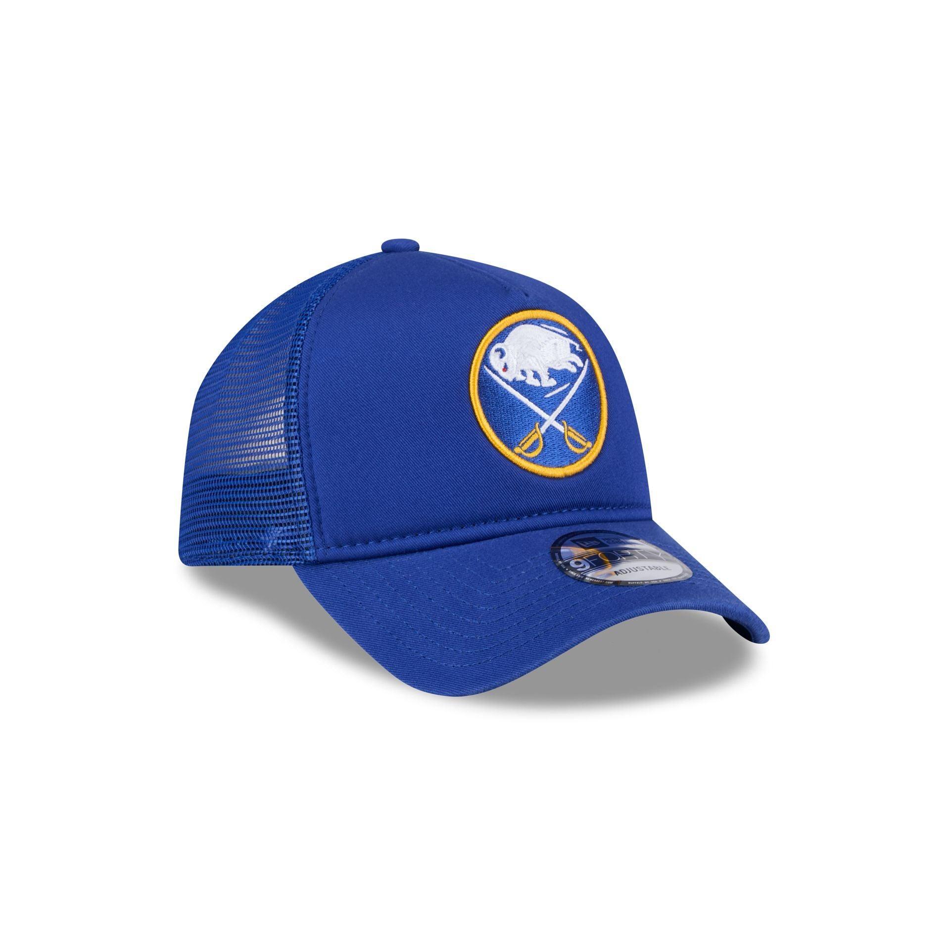 Buffalo Sabres 9FORTY A-Frame Trucker Hat Male Product Image