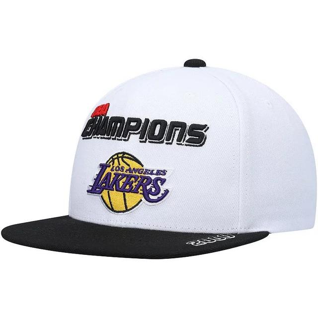 Mens Mitchell & Ness /Black Los Angeles Lakers 2000 NBA Finals Champions Snapback Hat Product Image