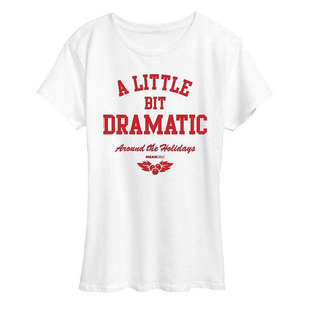 Womens Mean Girls Dramatic Holidays Graphic Tee, Girls Product Image