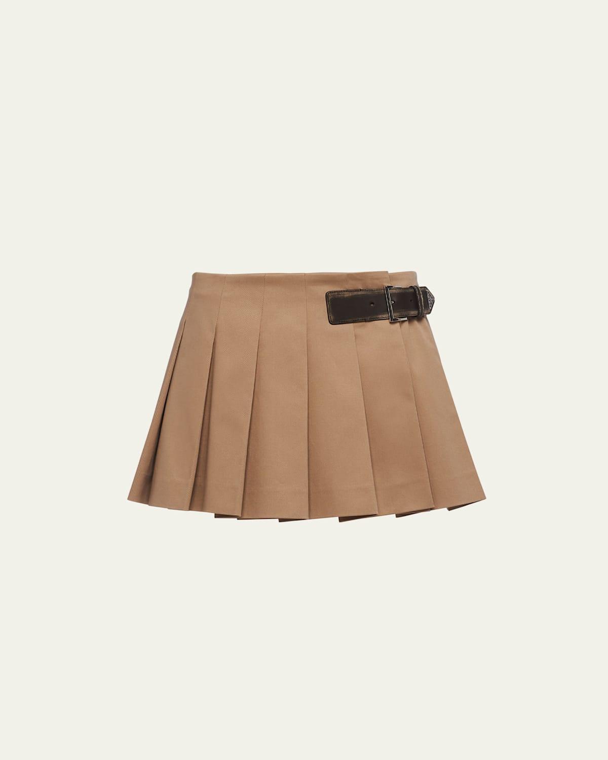 Womens Gabardine Miniskirt product image