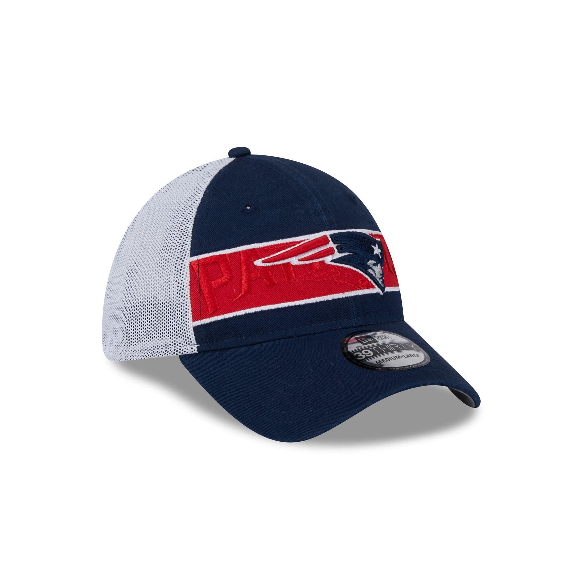 New England Patriots Banded 39THIRTY Stretch Fit Hat Male Product Image