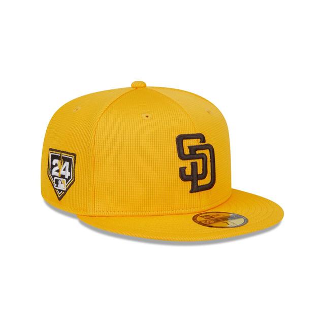 San Diego Padres 2024 Spring Training 59FIFTY Fitted Hat Male Product Image