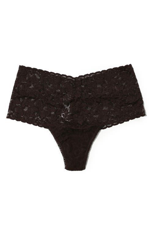 Hanky Panky Signature Lace Retro Thong (Marshmallow) Women's Underwear Product Image