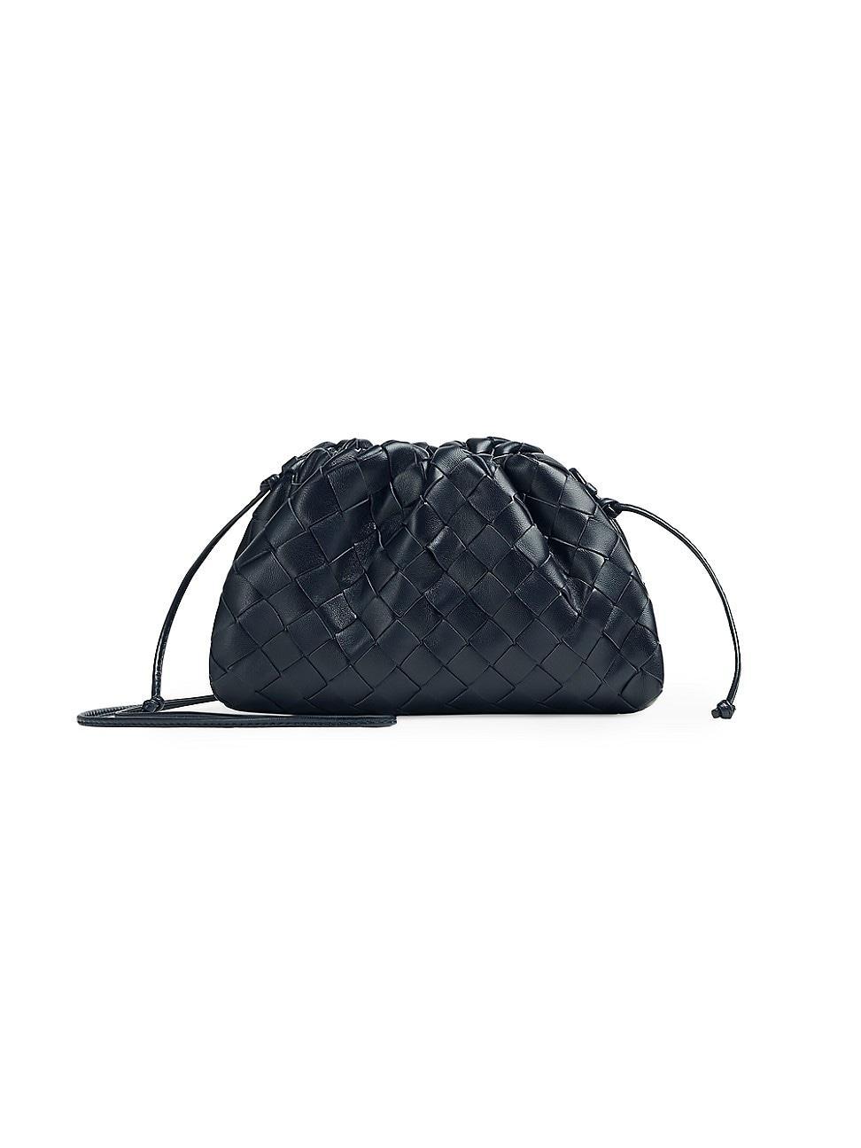 Bottega Veneta Small The Pouch Leather Clutch Product Image