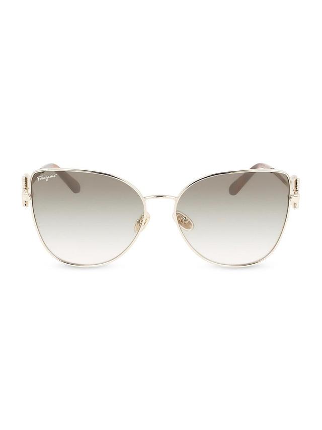 FERRAGAMO 59mm Gradient Sunglasses Product Image