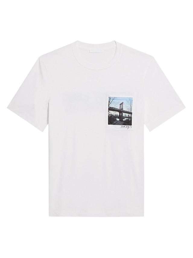 Mens K-Postcard Brooklyn Bridge T-Shirt Product Image