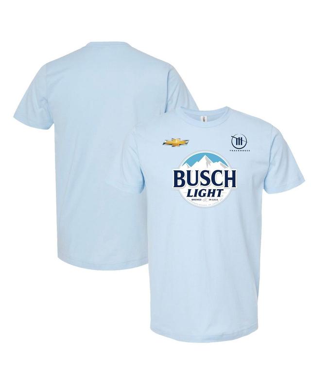 Mens Trackhouse Racing Team Collection Light Blue Trackhouse Racing Busch Light Partners T-shirt Product Image