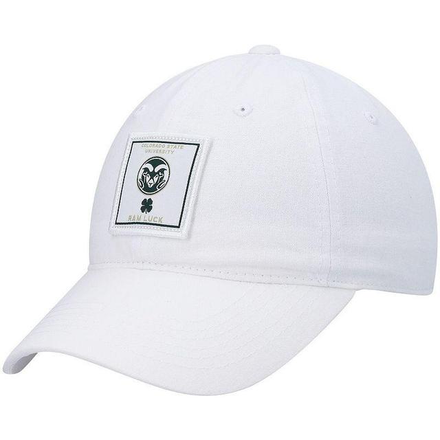 Mens White Colorado State Rams Dream Adjustable Hat Product Image