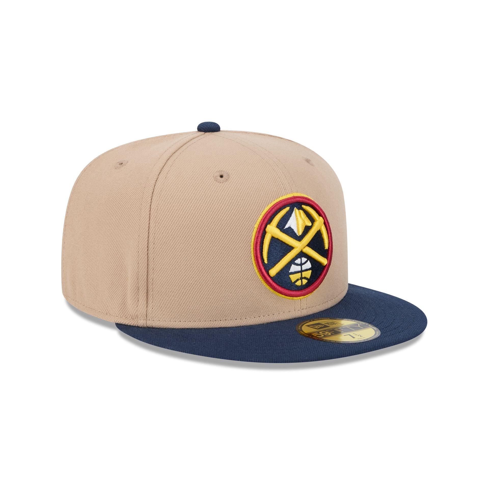 Denver Nuggets Camel 59FIFTY Fitted Hat Male Product Image