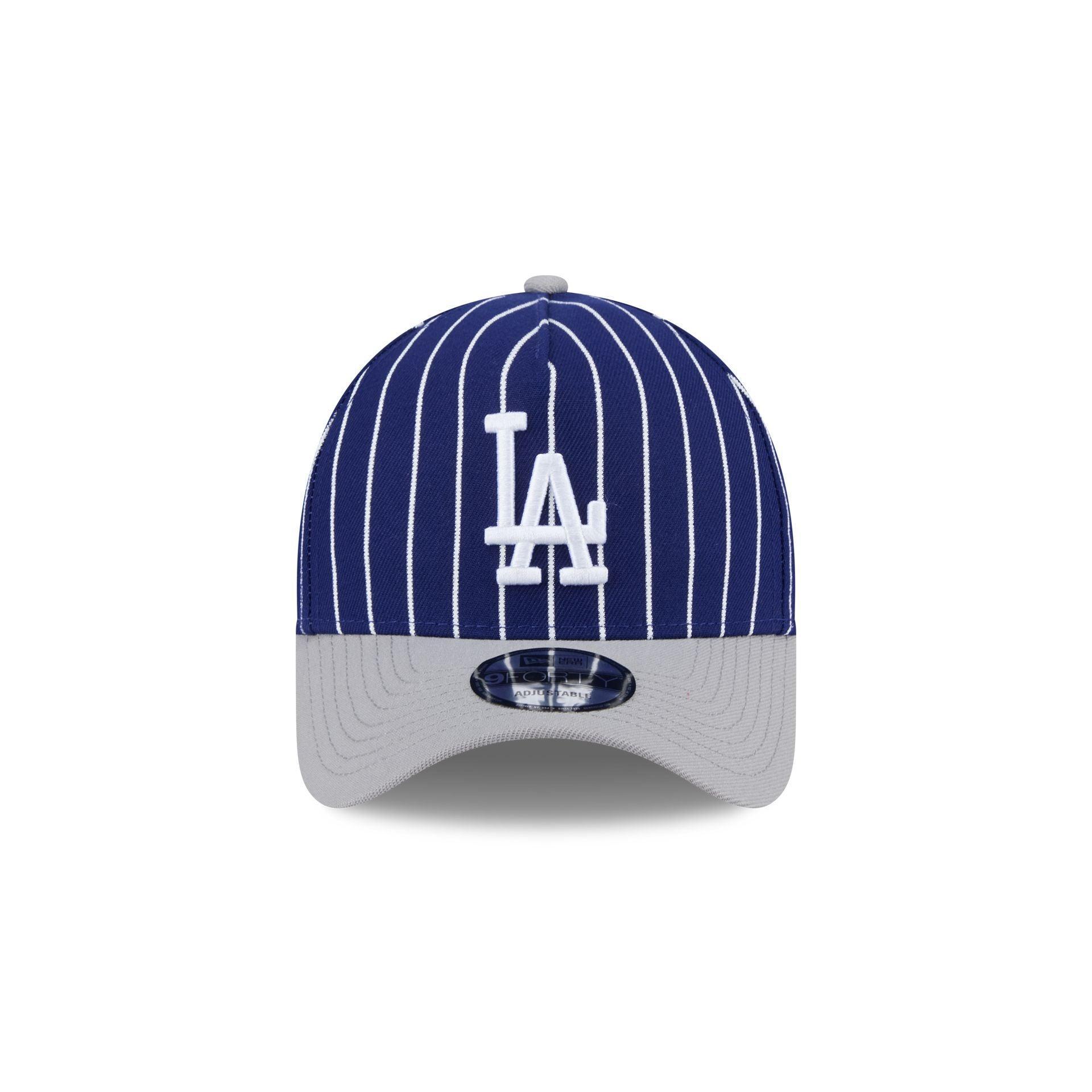 Los Angeles Dodgers All-Star Game Pack Pinstripe 9FORTY A-Frame Snapback Hat Male Product Image