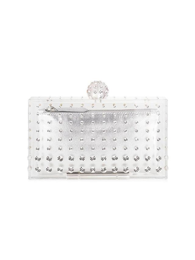 Womens Tequila Crystal-Embellished Clutch Product Image