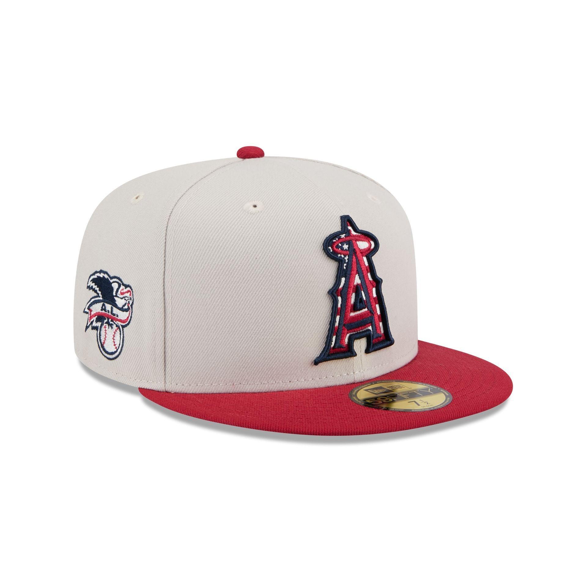 Los Angeles Angels Independence Day 2024 59FIFTY Fitted Hat Male Product Image