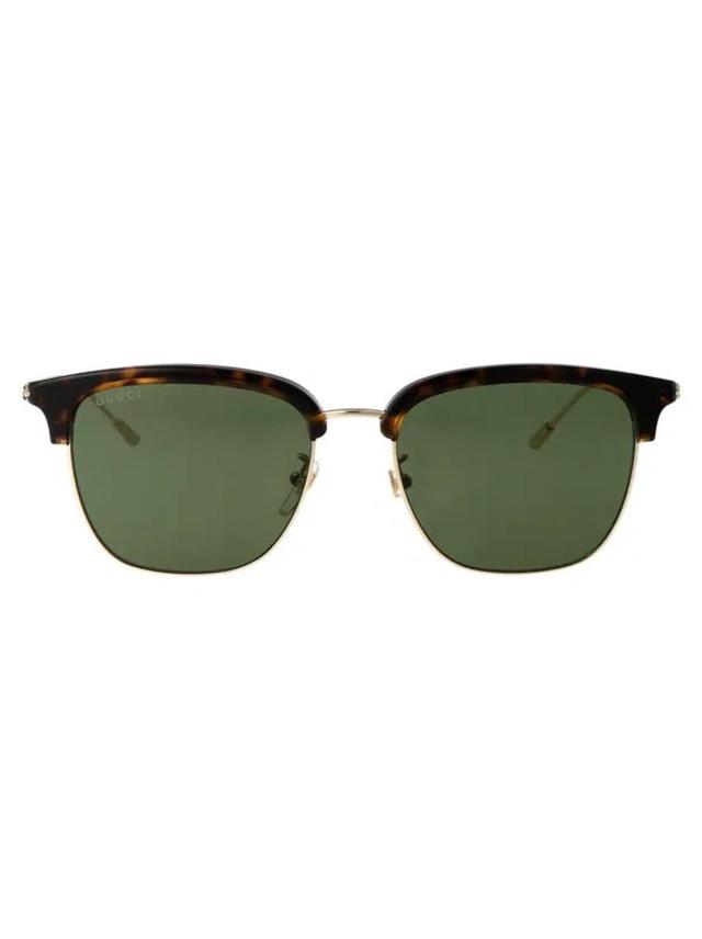 Gg1275sa Sunglasses In 002 Havana Gold Green Product Image