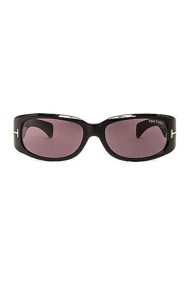 TOM FORD Corey Sunglasses Black. Size all. Product Image