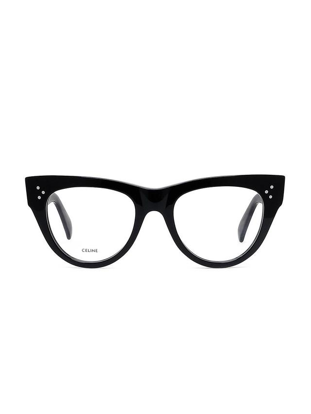 CELINE Bold 3 Dots 52mm Butterfly Reading Glasses Product Image