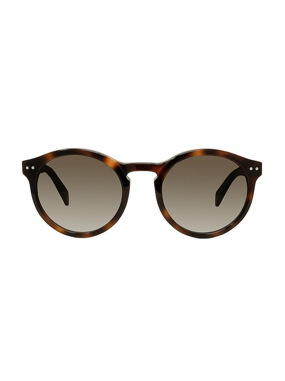 Womens 52MM Round Sunglasses Product Image