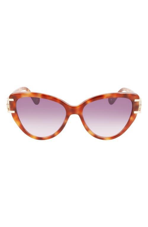 Lanvin Mother & Child 56mm Gradient Cat Eye Sunglasses Product Image