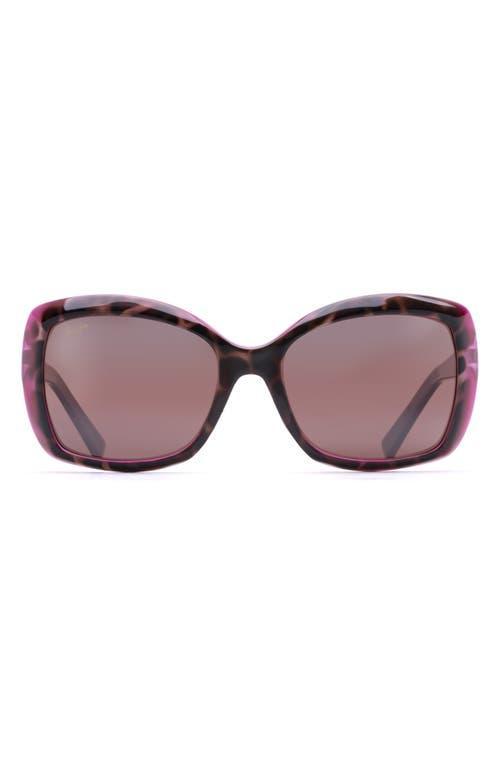 Maui Jim Orchid 56mm PolarizedPlus2 Square Sunglasses Product Image