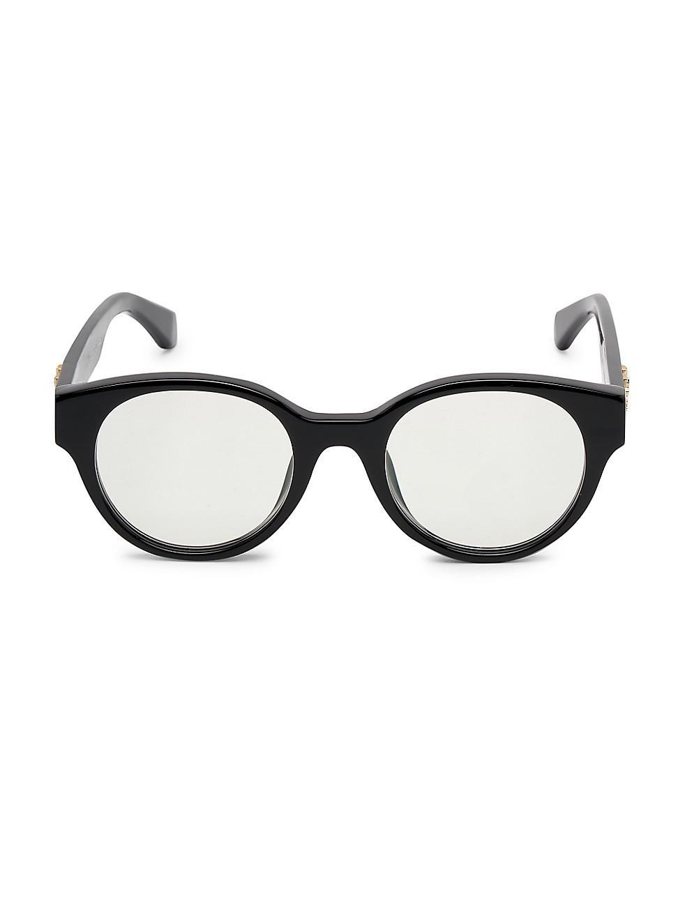 Mens Blue-Block 140MM Round Glasses Product Image